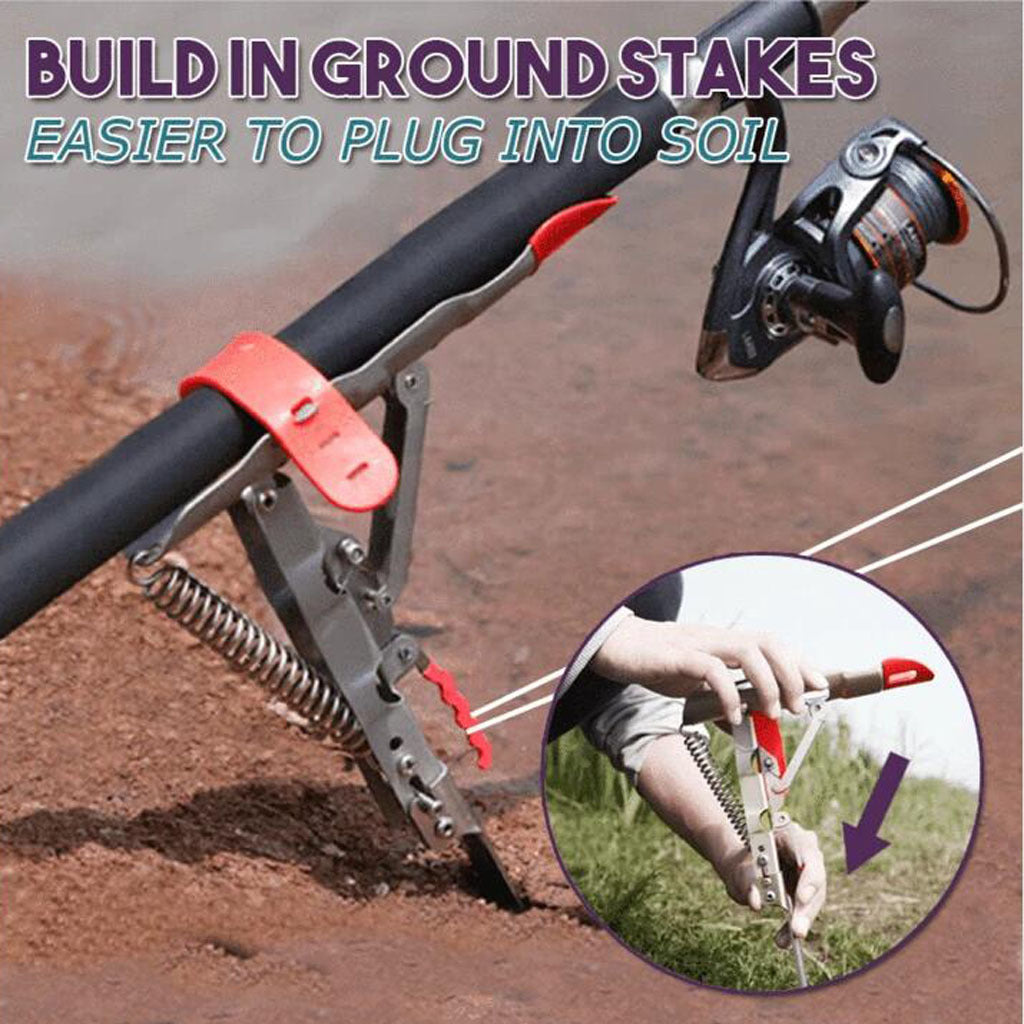 Automatische Angelhalterung