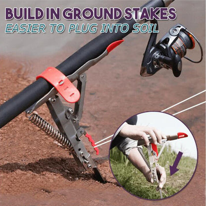 Automatische Angelhalterung