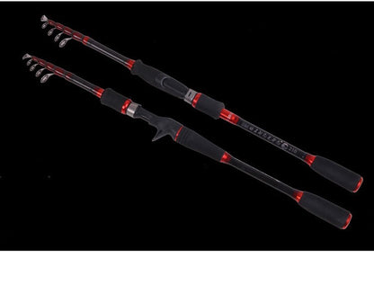 MH Schrumpf stange gerade Schaft Carbon Vibration Outlet Rod Angel Tackle