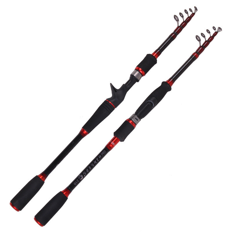 MH Schrumpf stange gerade Schaft Carbon Vibration Outlet Rod Angel Tackle